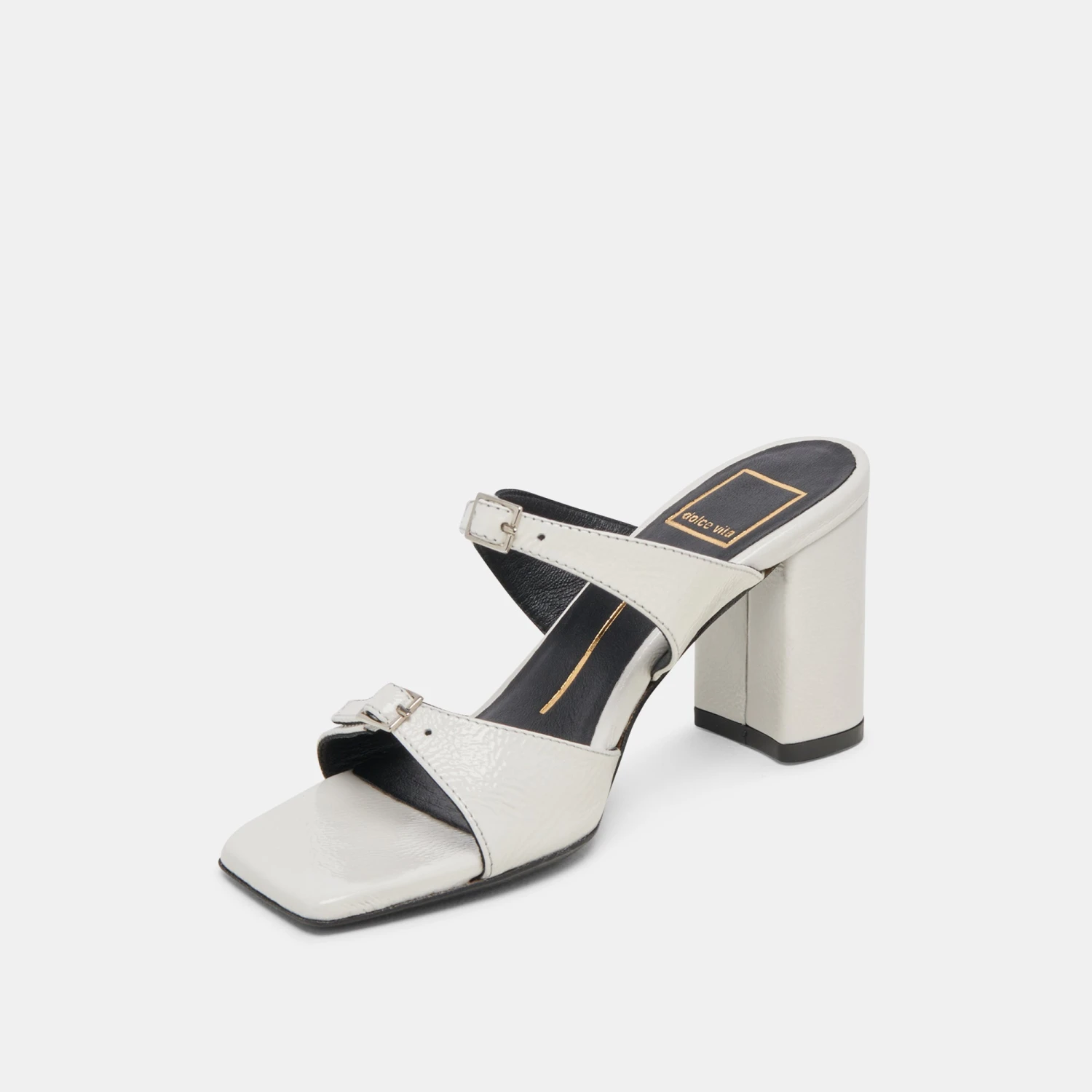 SHANE HEELS OFF WHITE CRINKLE PATENT(Shane heels off white crinkle patent) SHANE HEELS OFF WHITE CRINKLE PATENT(Shane Heels Off White Crinkle Patent) -Dolce Vita Sale Store DOLCEVITA SANDALS SHANE OFFWHITECRINKLEPATENT 08