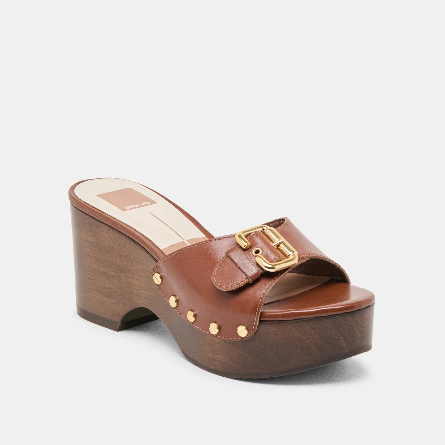 YALAH HEELS BROWN LEATHER(Yalah heels brown leather) YALAH HEELS BROWN LEATHER(Yalah Heels Brown Leather) -Dolce Vita Sale Store DOLCEVITA SANDALS YALAH BROWNLEATHER 01