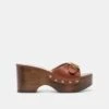 YALAH HEELS BROWN LEATHER(Yalah Heels Brown Leather) -Dolce Vita Sale Store DOLCEVITA SANDALS YALAH BROWNLEATHER 02