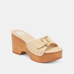 YALAH HEELS LT NATURAL RAFFIA(Yalah Heels Lt Natural Raffia) -Dolce Vita Sale Store DOLCEVITA SANDALS YALAH LTNATURALRAFFIA 01