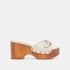 YALAH HEELS OFF WHITE LEATHER(Yalah Heels Off White Leather) -Dolce Vita Sale Store DOLCEVITA SANDALS YALAH OFFWHITELEATHER 02