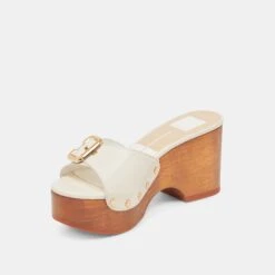 YALAH HEELS OFF WHITE LEATHER(Yalah Heels Off White Leather) -Dolce Vita Sale Store DOLCEVITA SANDALS YALAH OFFWHITELEATHER 08