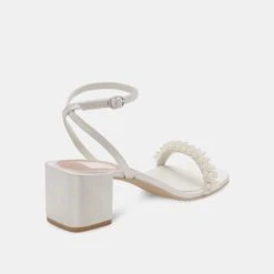 ZALIMA HEELS VANILLA PEARLS(Zalima Heels In Vanilla Pearls) -Dolce Vita Sale Store DOLCEVITA SANDALS ZALIMA VANILLAPEARLS 03 7d091204 1f21 4e57 ad91 8f60029dc05e