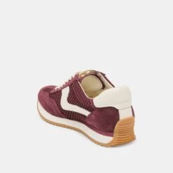 B.NTCD MESH SNEAKERS CRANBERRY WOVEN MESH(B Ntcd Mesh Sneakers Cranberry Woven Mesh) -Dolce Vita Sale Store DOLCEVITA SNEAKERS B.NTCDMESH CRANBERRYWOVENMESH 09