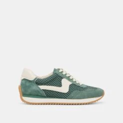 B.NTCD MESH SNEAKERS DK GREEN WOVEN MESH(B Ntcd Mesh Sneakers Dk Green Woven Mesh)