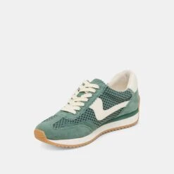 B.NTCD MESH SNEAKERS DK GREEN WOVEN MESH(B Ntcd Mesh Sneakers Dk Green Woven Mesh) 8 B.NTCD MESH SNEAKERS DK GREEN WOVEN MESH(B Ntcd Mesh Sneakers Dk Green Woven Mesh) -Dolce Vita Sale Store DOLCEVITA SNEAKERS B.NTCDMESH DKGREENWOVENMESH 08