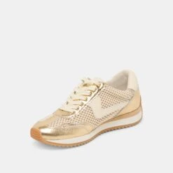 B.NTCD MESH SNEAKERS GOLD WOVEN MESH(B Ntcd Mesh Sneakers Gold Woven Mesh) 5 B.NTCD MESH SNEAKERS GOLD WOVEN MESH(B Ntcd Mesh Sneakers Gold Woven Mesh) -Dolce Vita Sale Store DOLCEVITA SNEAKERS B.NTCDMESH GOLDWOVENMESH 08