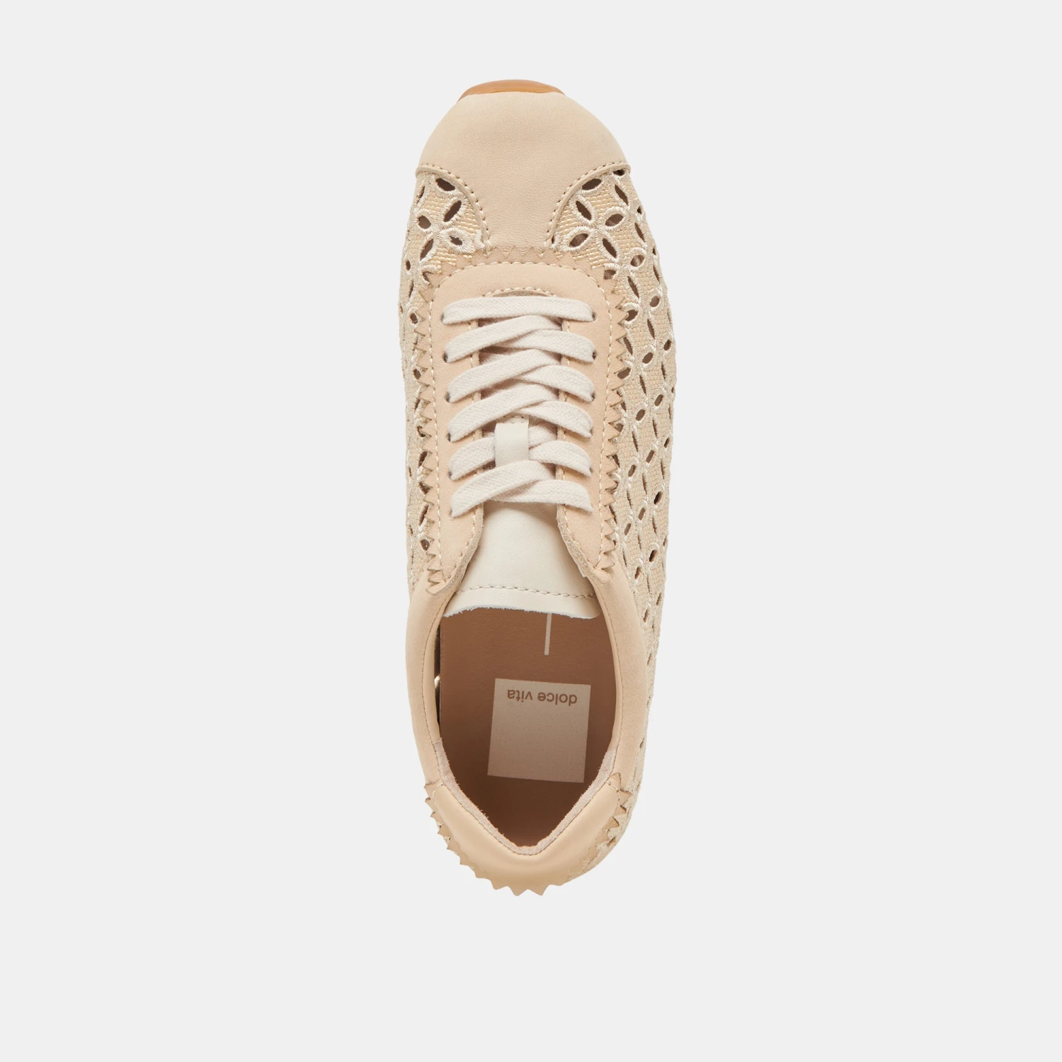 DANIE EYELET PERF SNEAKERS LT NATURAL RAFFIA(Danie eyelet perf sneakers lt natural raffia) DANIE EYELET PERF SNEAKERS LT NATURAL RAFFIA(Danie Eyelet Perf Sneakers Lt Natural Raffia) -Dolce Vita Sale Store DOLCEVITA SNEAKERS DANIEEYELETPERF CAMELSUEDE 06