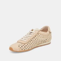 DANIE EYELET PERF SNEAKERS LT NATURAL RAFFIA(Danie Eyelet Perf Sneakers Lt Natural Raffia) 6 DANIE EYELET PERF SNEAKERS LT NATURAL RAFFIA(Danie Eyelet Perf Sneakers Lt Natural Raffia) -Dolce Vita Sale Store DOLCEVITA SNEAKERS DANIEEYELETPERF CAMELSUEDE 08