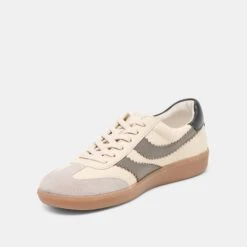 MERIT SNEAKERS WHITE GREY LEATHER(Merit Sneakers White Grey Leather) -Dolce Vita Sale Store DOLCEVITA SNEAKERS MERIT WHITEGREYLEATHER 09