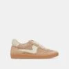 NOTICE EYELET PERF SNEAKERS CAMEL SUEDE(Notice Eyelet Perf Sneakers Camel Suede) 2 NOTICE EYELET PERF SNEAKERS CAMEL SUEDE(Notice Eyelet Perf Sneakers Camel Suede) -Dolce Vita Sale Store DOLCEVITA SNEAKERS NOTICEEYELETPERF CAMELSUEDE 02
