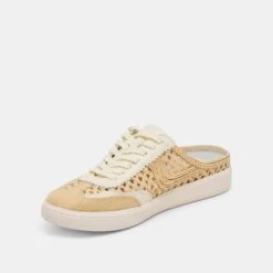 NOTICE SLIDE WOVEN SNEAKERS LT NATURAL WOVEN RAFFIA(Notice Slide Woven Sneakers Lt Natural Woven Raffia) -Dolce Vita Sale Store DOLCEVITA SNEAKERS NOTICESLIDEWOVEN LTNATURALWOVENSTELLA 08