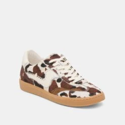 NOTICE STITCH SNEAKERS COCOA TAURUS CALF HAIR(Notice Stitch Sneakers Cocoa Taurus Calf Hair) 4 NOTICE STITCH SNEAKERS COCOA TAURUS CALF HAIR(Notice Stitch Sneakers Cocoa Taurus Calf Hair) -Dolce Vita Sale Store DOLCEVITA SNEAKERS NOTICESTITCH COCOATAURUSCALFHAIR 01