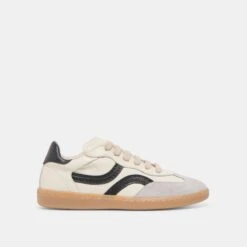 REBEL SNEAKERS WHITE BLACK LEATHER(Rebel Sneakers White Black Leather)