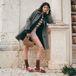 SERINA SNEAKERS BURGUNDY SUEDE(Serina Sneakers Burgundy Suede) -Dolce Vita Sale Store DOLCEVITA SNEAKERS SERINA BURGUNDY SUEDE FRANKIE CHEROKEE BROWN 1