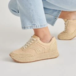 SHYLOH SNEAKERS LT NATURAL RAFFIA(Shyloh Sneakers Lt Natural Raffia) 4 SHYLOH SNEAKERS LT NATURAL RAFFIA(Shyloh Sneakers Lt Natural Raffia) -Dolce Vita Sale Store DOLCEVITA SNEAKERS SHYLOH LTNATURALRAFFIA ONFOOT 02