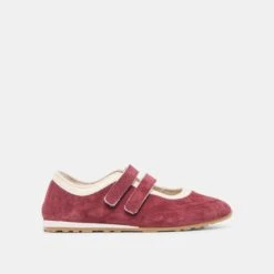 SWAN SNEAKERS BURGUNDY SUEDE(Swan Sneakers Burgundy Suede)