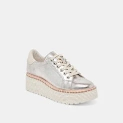 TWAIN SNEAKERS SILVER CRACKLED LEATHER(Twain Sneakers Silver Crackled Leather) 4 TWAIN SNEAKERS SILVER CRACKLED LEATHER(Twain Sneakers Silver Crackled Leather) -Dolce Vita Sale Store DOLCEVITA SNEAKERS TWAIN SILVERCRACKLEDLEATHER 01copy