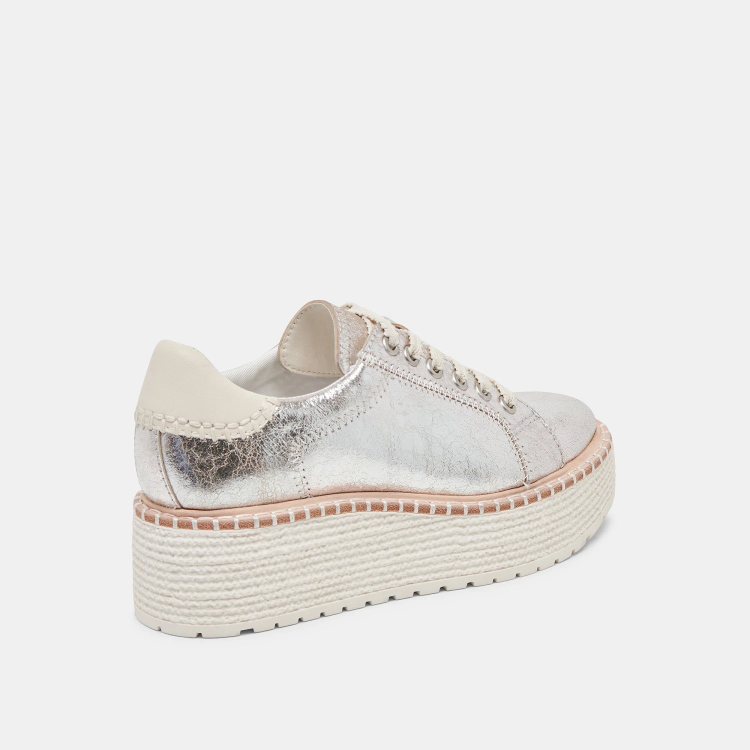 TWAIN SNEAKERS SILVER CRACKLED LEATHER(Twain sneakers silver crackled leather) TWAIN SNEAKERS SILVER CRACKLED LEATHER(Twain Sneakers Silver Crackled Leather) -Dolce Vita Sale Store DOLCEVITA SNEAKERS TWAIN SILVERCRACKLEDLEATHER 03copy