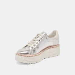 TWAIN SNEAKERS SILVER CRACKLED LEATHER(Twain Sneakers Silver Crackled Leather) 8 TWAIN SNEAKERS SILVER CRACKLED LEATHER(Twain Sneakers Silver Crackled Leather) -Dolce Vita Sale Store DOLCEVITA SNEAKERS TWAIN SILVERCRACKLEDLEATHER 08copy