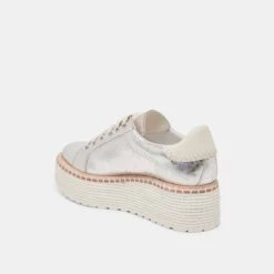 TWAIN SNEAKERS SILVER CRACKLED LEATHER(Twain Sneakers Silver Crackled Leather) 9 TWAIN SNEAKERS SILVER CRACKLED LEATHER(Twain Sneakers Silver Crackled Leather) -Dolce Vita Sale Store DOLCEVITA SNEAKERS TWAIN SILVERCRACKLEDLEATHER 09copy