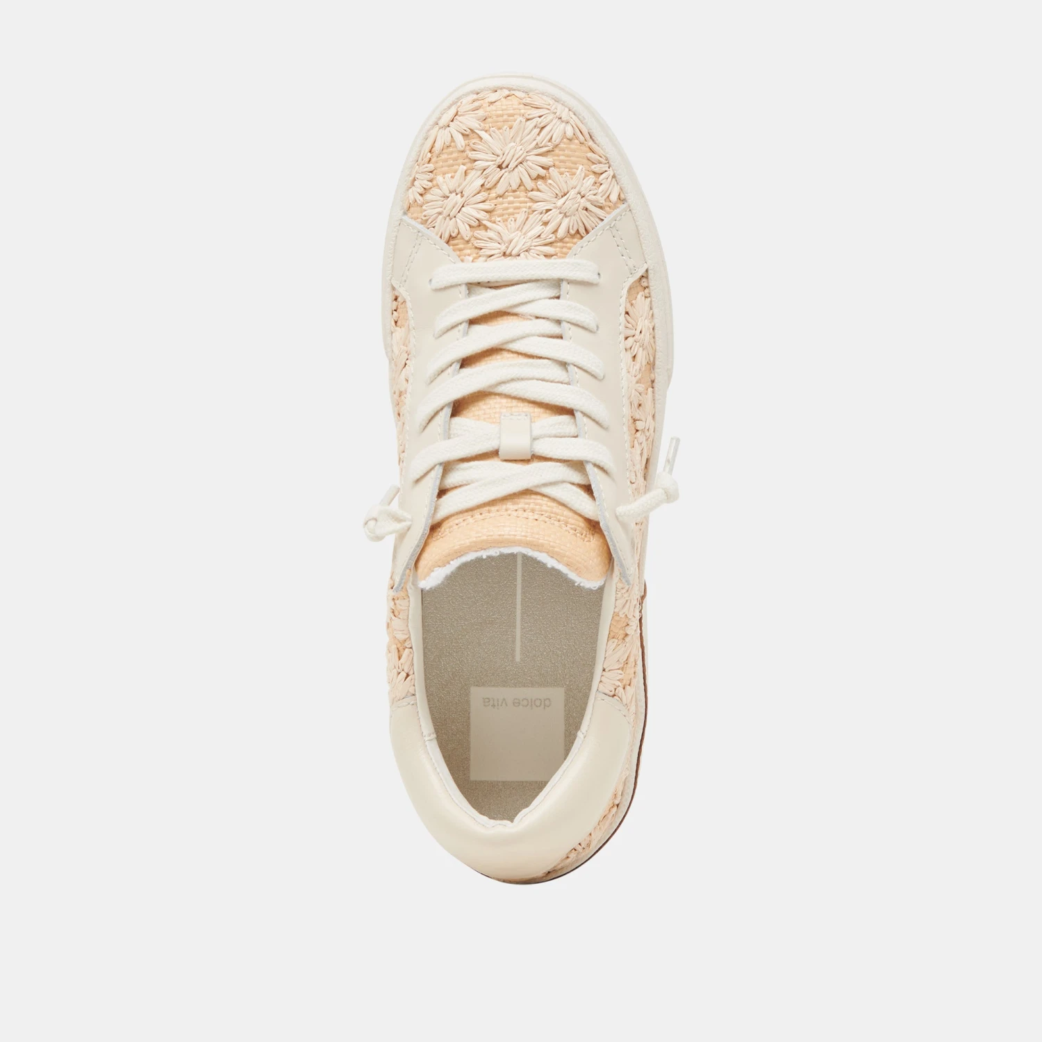 ZINA FLORAL SNEAKERS CREME FLORAL RAFFIA(Zina floral sneakers creme floral raffia) ZINA FLORAL SNEAKERS CREME FLORAL RAFFIA(Zina Floral Sneakers Creme Floral Raffia) -Dolce Vita Sale Store DOLCEVITA SNEAKERS ZINAFLORAL CREMEFLORALRAFFIA 06