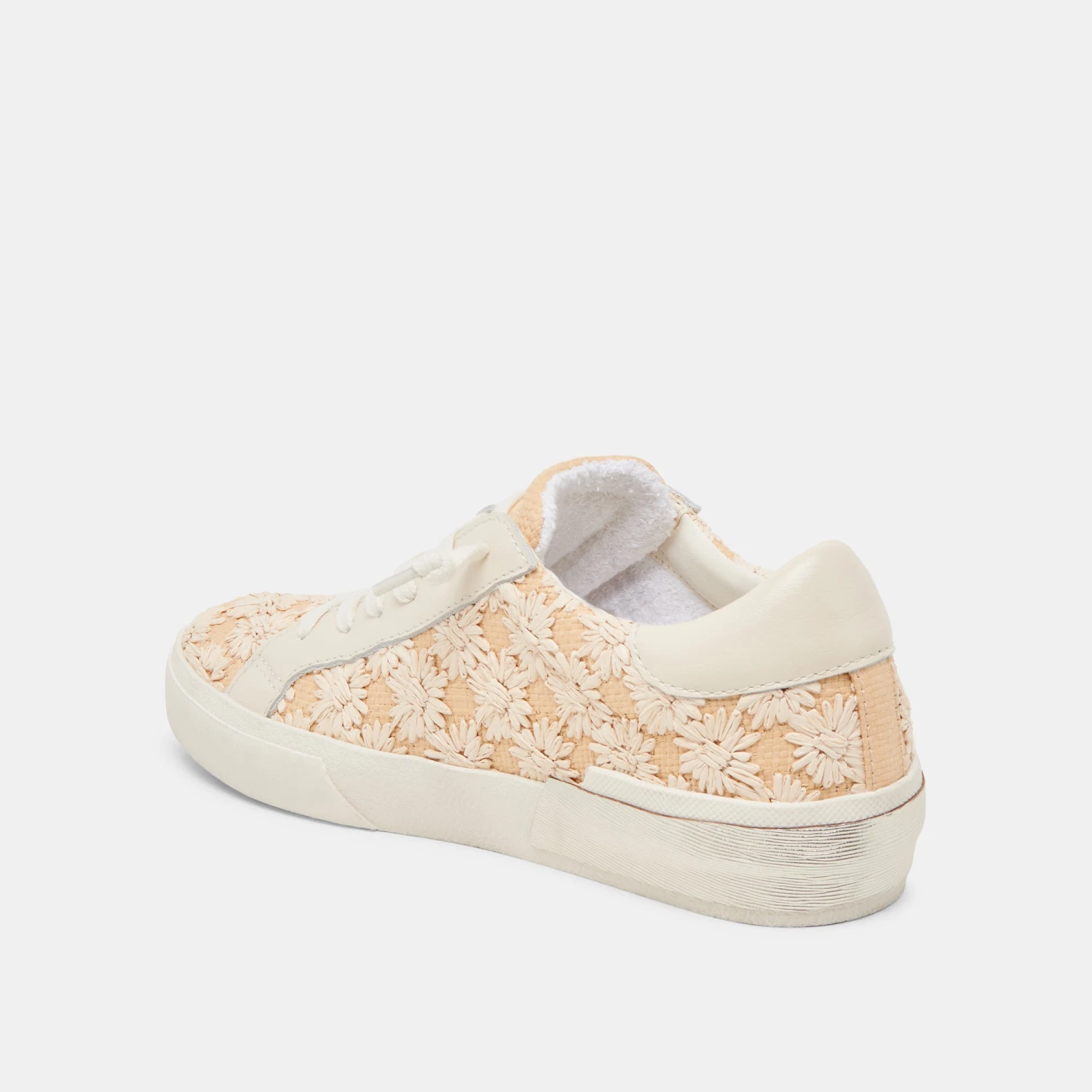 ZINA FLORAL SNEAKERS CREME FLORAL RAFFIA(Zina floral sneakers creme floral raffia) ZINA FLORAL SNEAKERS CREME FLORAL RAFFIA(Zina Floral Sneakers Creme Floral Raffia) -Dolce Vita Sale Store DOLCEVITA SNEAKERS ZINAFLORAL CREMEFLORALRAFFIA 09