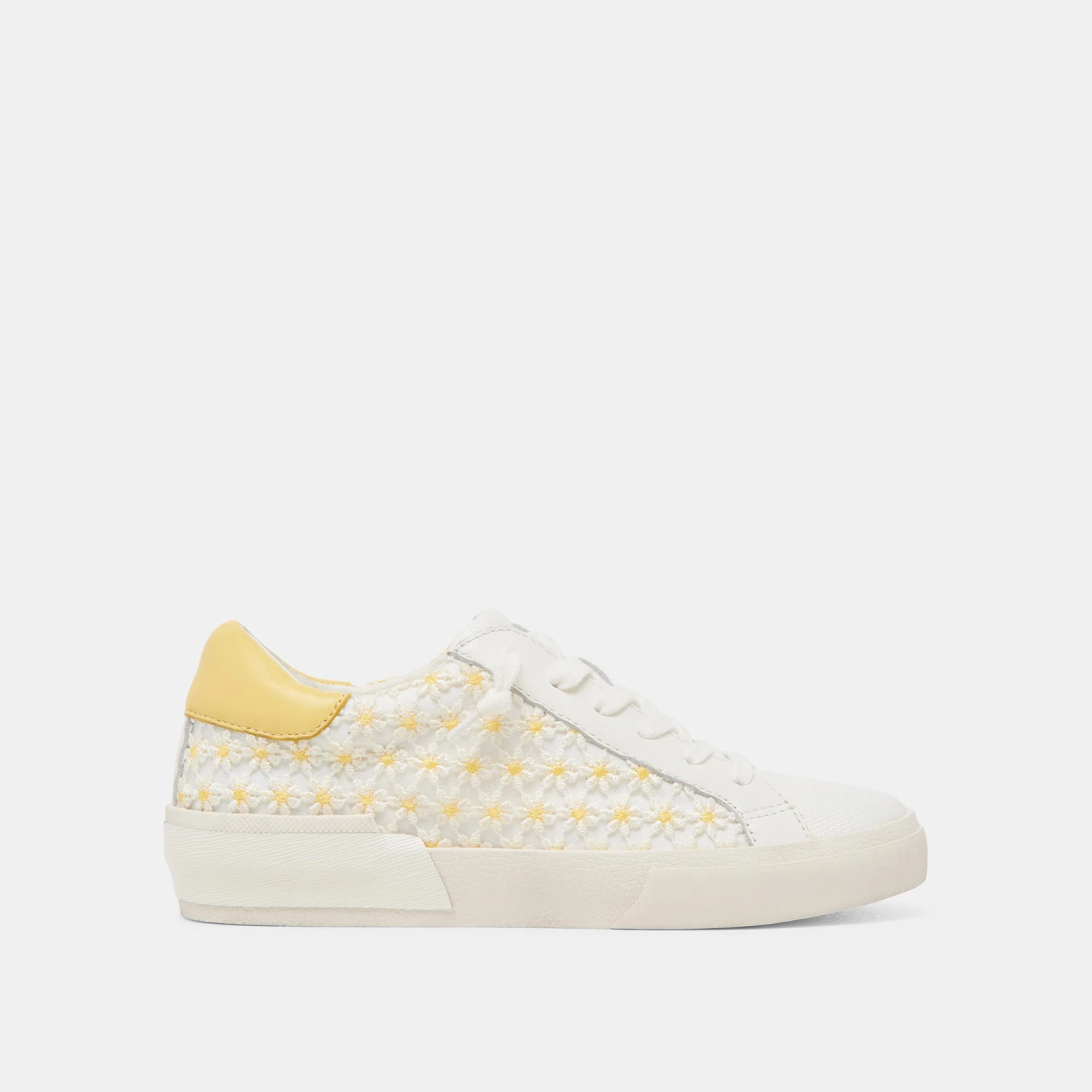 ZINA FLORAL SNEAKERS WHITE YELLOW FLORAL MESH(Zina floral sneakers white yellow floral mesh) ZINA FLORAL SNEAKERS WHITE YELLOW FLORAL MESH(Zina Floral Sneakers White Yellow Floral Mesh) -Dolce Vita Sale Store DOLCEVITA SNEAKERS ZINAFLORAL WHITE YELLOWFLORALMESH 02