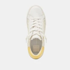 ZINA FLORAL SNEAKERS WHITE YELLOW FLORAL MESH(Zina Floral Sneakers White Yellow Floral Mesh) 9 ZINA FLORAL SNEAKERS WHITE YELLOW FLORAL MESH(Zina Floral Sneakers White Yellow Floral Mesh) -Dolce Vita Sale Store DOLCEVITA SNEAKERS ZINAFLORAL WHITE YELLOWFLORALMESH 06
