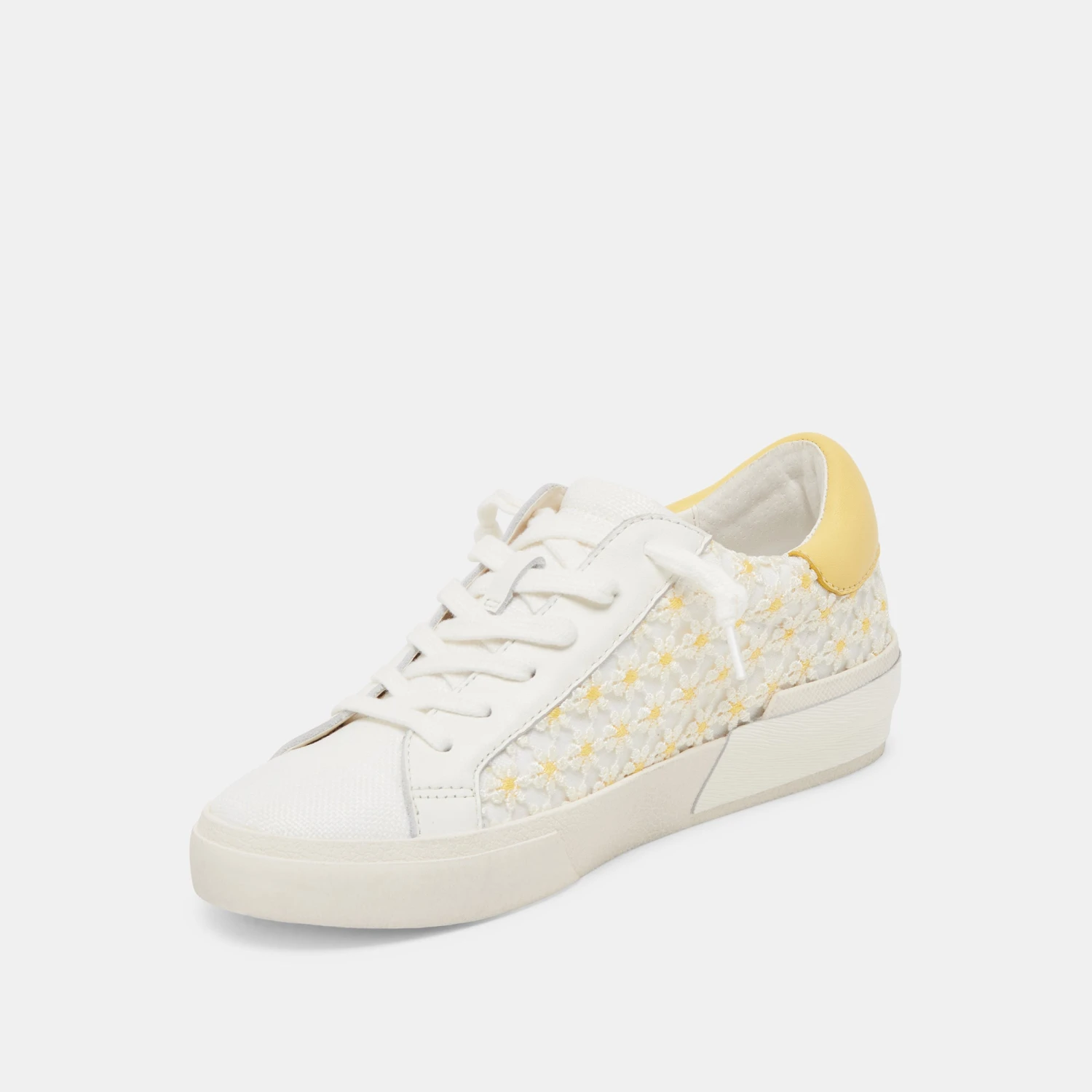 ZINA FLORAL SNEAKERS WHITE YELLOW FLORAL MESH(Zina floral sneakers white yellow floral mesh) ZINA FLORAL SNEAKERS WHITE YELLOW FLORAL MESH(Zina Floral Sneakers White Yellow Floral Mesh) -Dolce Vita Sale Store DOLCEVITA SNEAKERS ZINAFLORAL WHITE YELLOWFLORALMESH 08