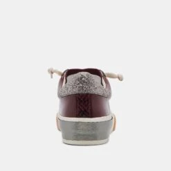 ZINA SNEAKERS BURGUNDY CRINKLE PATENT(Zina Sneakers Burgundy Crinkle Patent) -Dolce Vita Sale Store DOLCEVITA SNEAKERS ZINA BURGUNDYCRINKLEPATENT 05