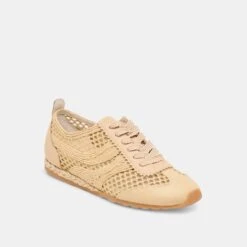 DREAM SNEAKERS LT NATURAL WOVEN RAFFIA(Dream Sneakers Lt Natural Woven Raffia) -Dolce Vita Sale Store DOLCEVITA SNEAKER DREAM LTNATURALWOVENRAFFIA 01