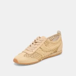DREAM SNEAKERS LT NATURAL WOVEN RAFFIA(Dream Sneakers Lt Natural Woven Raffia) -Dolce Vita Sale Store DOLCEVITA SNEAKER DREAM LTNATURALWOVENRAFFIA 08