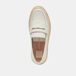 RANNA LOAFERS IVORY LEATHER(Ranna Loafers Ivory Leather) 9 RANNA LOAFERS IVORY LEATHER(Ranna Loafers Ivory Leather) -Dolce Vita Sale Store DOLCEVITA SNEAKER RANNA WHITELEATHER 06