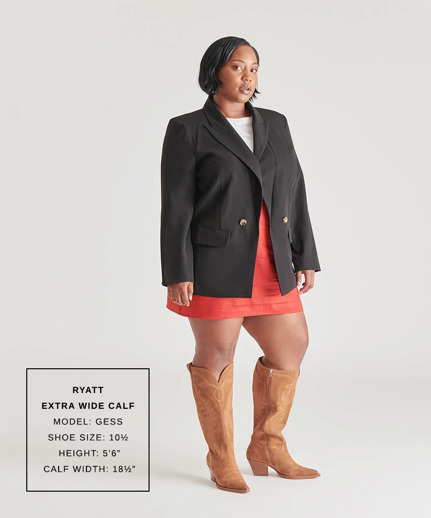 RYATT EXTRA WIDE CALF BOOTS PECAN SUEDE(Ryatt extra wide calf boots pecan suede) RYATT EXTRA WIDE CALF BOOTS PECAN SUEDE(Ryatt Extra Wide Calf Boots Pecan Suede) -Dolce Vita Sale Store GESS RYATT XWC