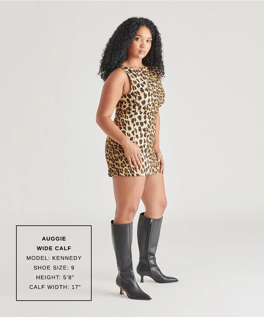 AUGGIE WIDE CALF BOOTS BLACK LEATHER(Auggie wide calf boots black leather) AUGGIE WIDE CALF BOOTS BLACK LEATHER(Auggie Wide Calf Boots Black Leather) -Dolce Vita Sale Store KENNEDY AUGGIE WC