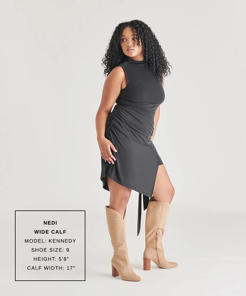 NEDI WIDE CALF BOOTS DUNE NUBUCK(Nedi wide calf boots dune nubuck) NEDI WIDE CALF BOOTS DUNE NUBUCK(Nedi Wide Calf Boots Dune Nubuck) -Dolce Vita Sale Store KENNEDY NEDI WC