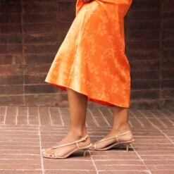 LAURY HEELS CHAMPAGNE EMBOSSED LEATHER(Laury Heels Champagne Embossed Leather) 7 LAURY HEELS CHAMPAGNE EMBOSSED LEATHER(Laury Heels Champagne Embossed Leather) -Dolce Vita Sale Store LAURYCHAMPAGNE