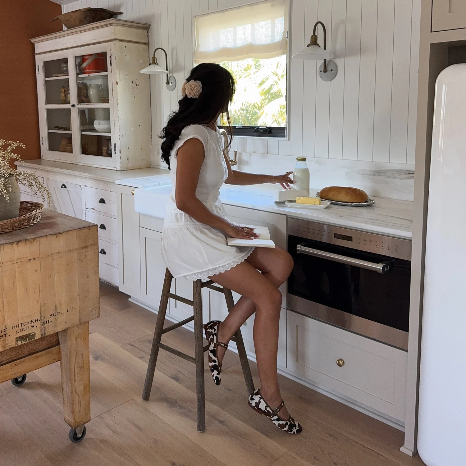 ROSLYN BALLET FLATS COCOA TAURUS CALF HAIR(Roslyn ballet flats cocoa taurus calf hair) ROSLYN BALLET FLATS COCOA TAURUS CALF HAIR(Roslyn Ballet Flats Cocoa Taurus Calf Hair) -Dolce Vita Sale Store Layer 0 3