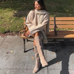 FYNN BOOTS TRUFFLE SUEDE(Fynn Boots Truffle Suede) -Dolce Vita Sale Store jbclad