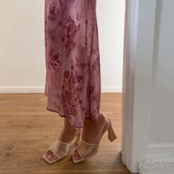 NARDA HEELS BLUSH MESH(Narda Heels Blush Mesh) -Dolce Vita Sale Store nardablush4