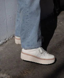 TIGER SNEAKERS WHITE LEATHER(Tiger Sneakers White Leather) -Dolce Vita Sale Store tiger 3