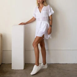 ZINA 360 SNEAKERS WHITE RECYCLED LEATHER(Zina 360 Sneakers White Recycled Leather) -Dolce Vita Sale Store z36